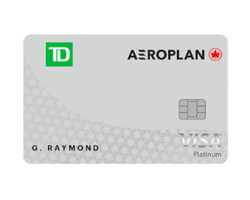 TD Aeroplan Visa Platinum Credit Card credit card